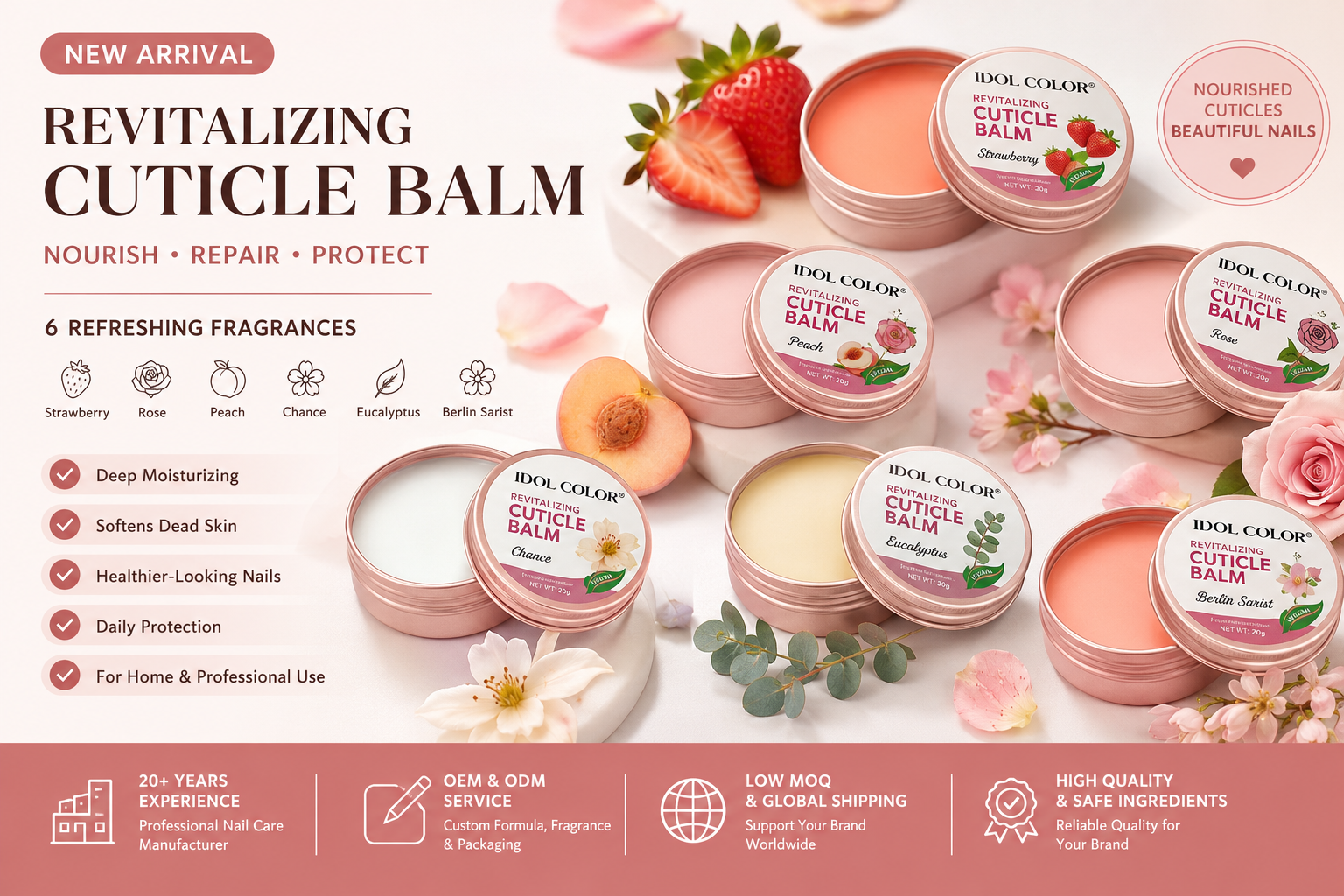 Why Cuticle Care Matters: Meet Our New Revitalizing Cuticle Balm Collection